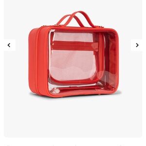 Calpak large Clear cosmetic Bag